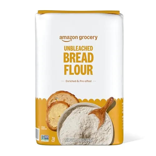 Amazon Grocery Enriched Bread Flour 5lb Bag