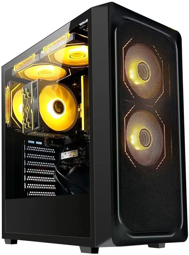 Used Like New HZG Ryzen 7 5700G 16GB RAM 1TB SSD Gaming Desktop