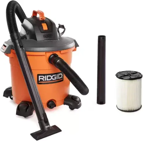 RIDGID 16-Gal 5.0 Peak HP NXT Wet/Dry Shop Vacuum with Filter & Accessories