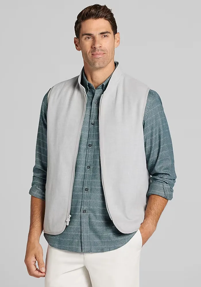 Jos. A. Bank Tailored Fit Tech Flannel Vest