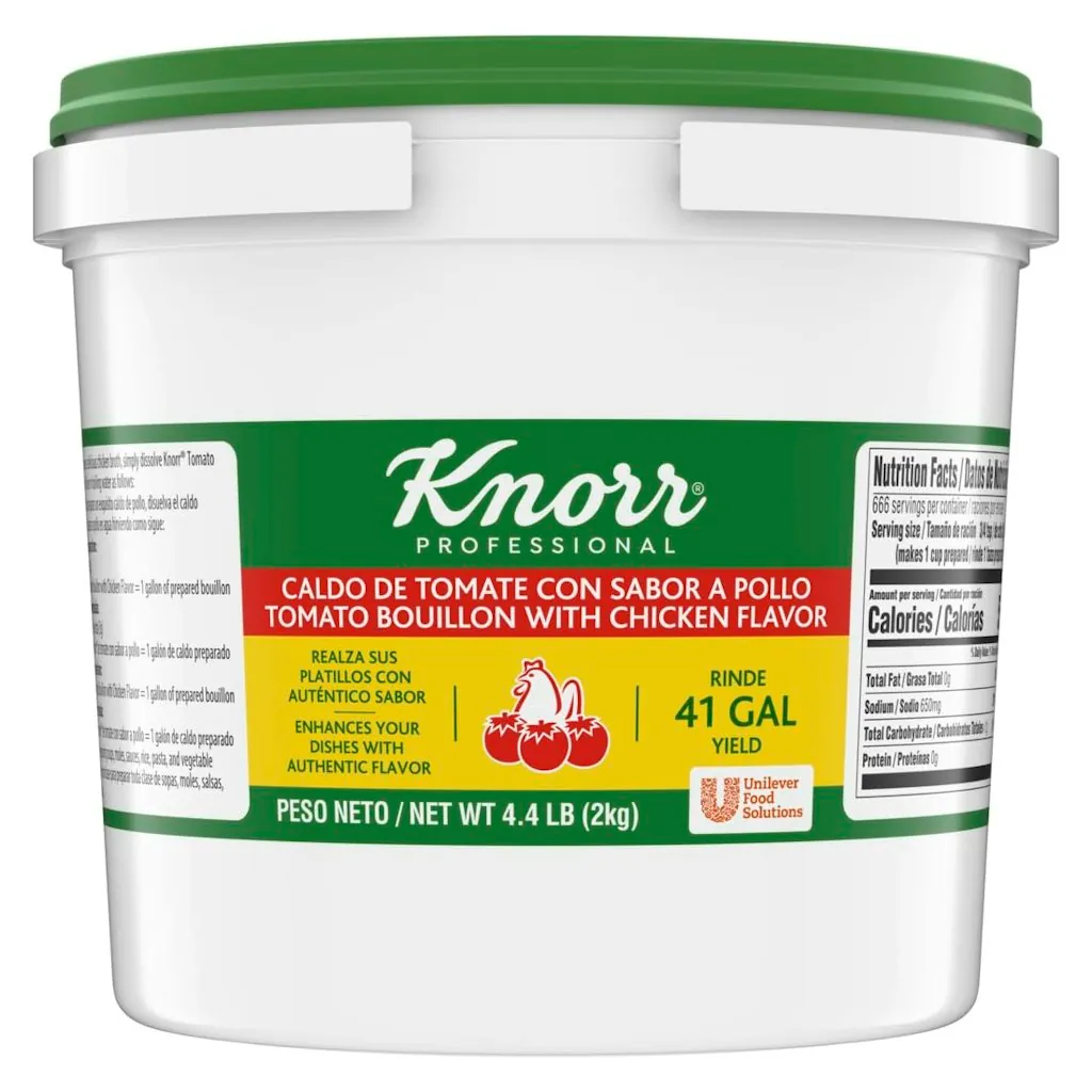 Knorr Professional Caldo de Tomate Chicken Flavor Bouillon 4.4-lb. Tub