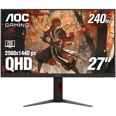 27" AOC Gaming QHD 240Hz Fast VA Mini-LED Gaming Monitor