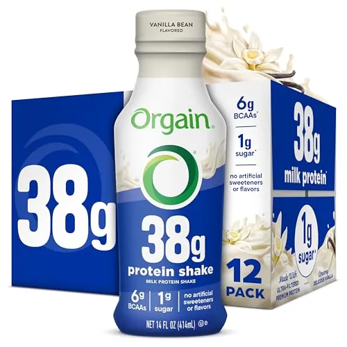Orgain 38g High Protein Shake 12-Count