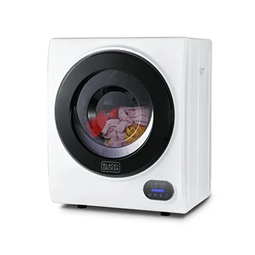 BLACK+DECKER 1.5 Cu. Ft. Compact Dryer 5.5 lb. Capacity