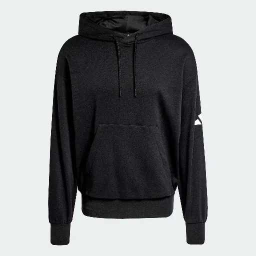 Adidas Men's Essentials Loose-Fit 3-Bar Logo French Terry Hoodie
