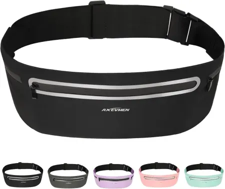 AXEVMEN Ultra Light Slim Running Belt