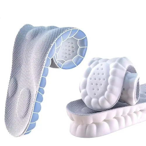 4D Cloud Soles Anti-Fatigue Shock Absorption Foot Pain Relief Insoles for Men and Women