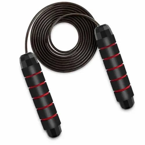 PVC-Coated Steel Cable with Foam Grips Jump Rope