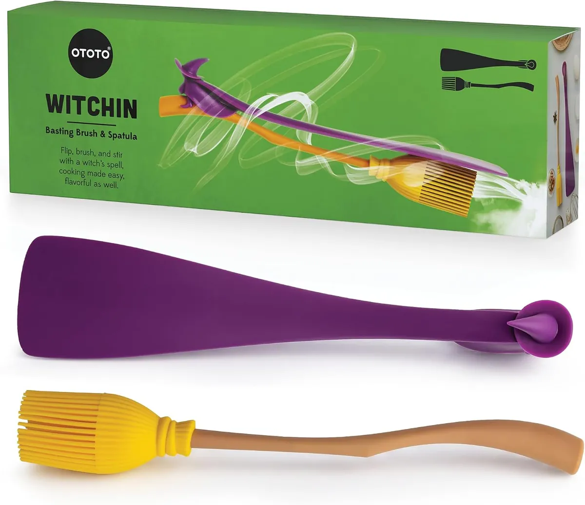 OTOTO Witchin Spatula & Basting Brush Set