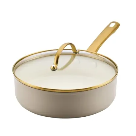 Farberware 3-Quart Forged Induction Ceramic Nonstick Sauteuse Pan w/ Lid
