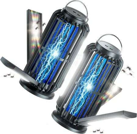 2-Pack TYPEC 4200V Solar Bug Zapper