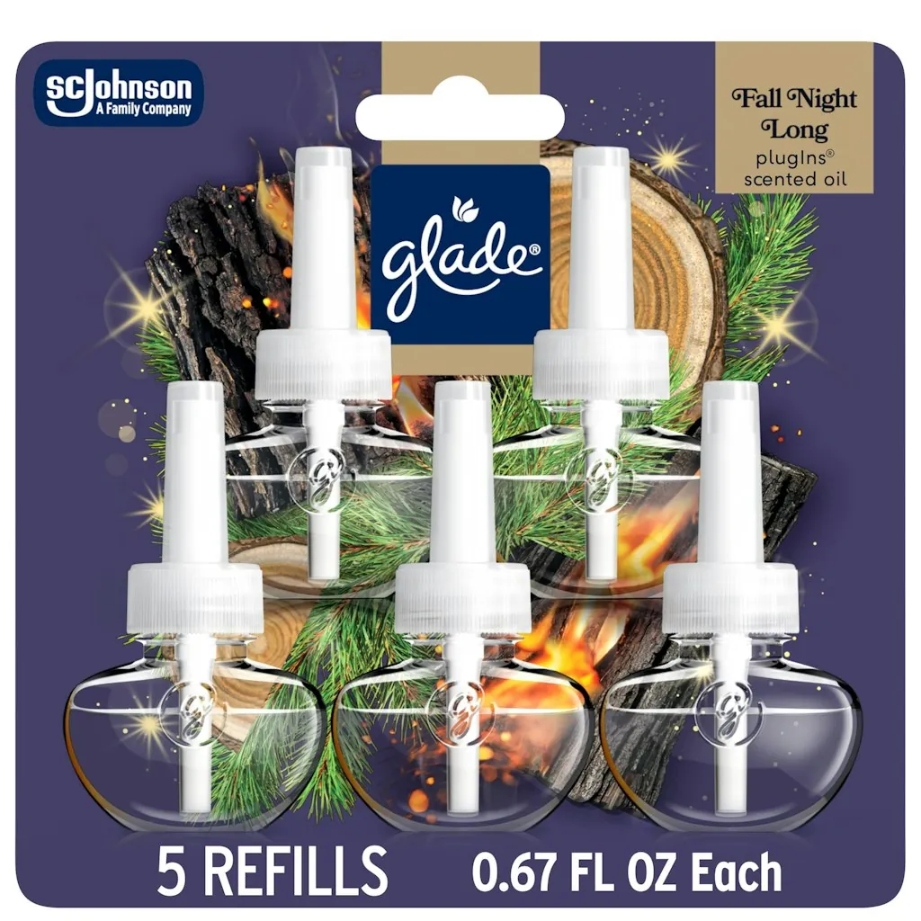 Glade PlugIns Scented Oil Refill Fall Night Long 3.35 fl. oz. 5-Pack