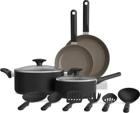 12-Piece bella Ceramic Nonstick Cookware Set