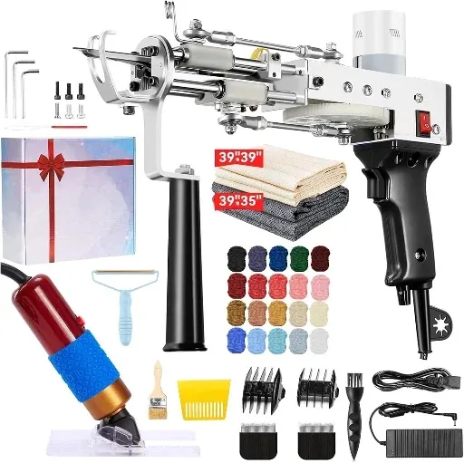 BESGEER Rug Tufting Gun with Carpet Trimmer Kit