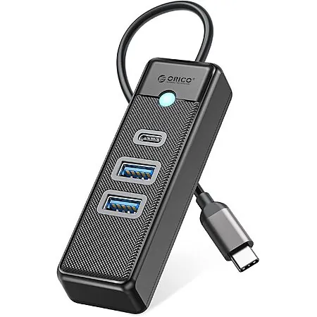Prime Members: ORICO 3-Port USB 3.0 Hub (1x USB-C, 2x USB-A)