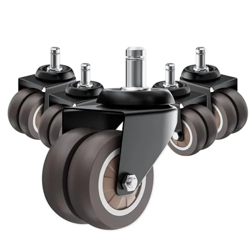 ASHGOOB 2" Office Chair Wheels / Casters Set 5-Pack