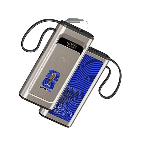 20000mAh Wagon International 2026 FIFA 3-Port up to 190W USB-C Power Bank