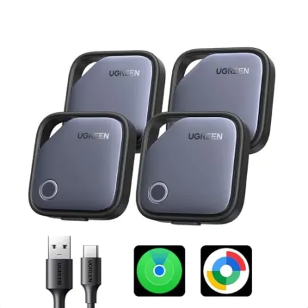 4-Pack UGREEN Finder Duo (iOS or Android)