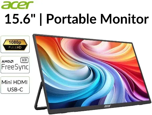 Refurb Acer PM161Q 15.6" Portable Monitor 1920x1080 60Hz