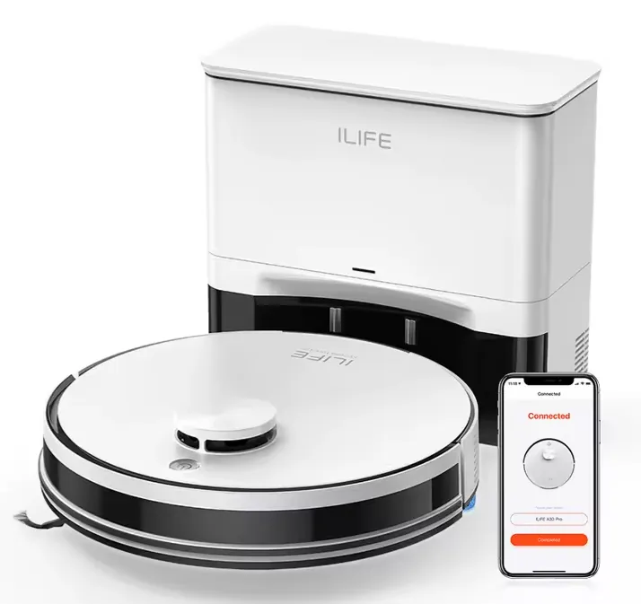 iLife A30 Pro Robot Vacuum & Mop with Self-Emptying Station