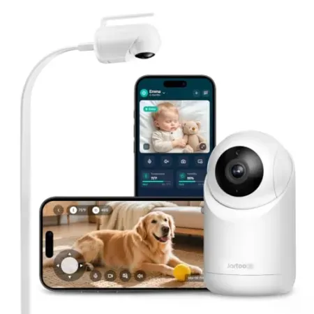 Jartoo 2K Security Indoor Camera & Moun