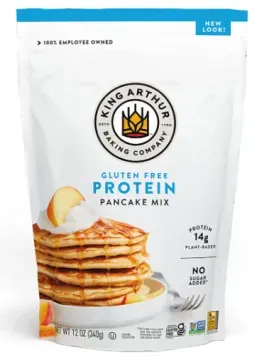 12oz King Arthur Flour Gluten Free Protein Pancake Mix
