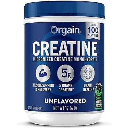 Select Accts: 17.64-Oz Orgain Creatine Monohydrate Micronized Powder (Unflavored)