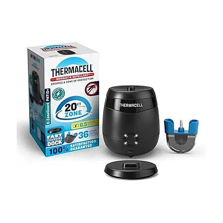 Thermacell E-Series Rechargeable Mosquito Repeller w/ 36-Hr Repellent Refill
