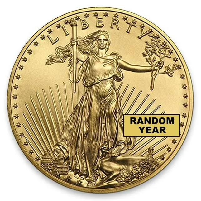 American Gold Eagle 1/10 oz. Bullion Coin w/ Certificate of Authenticity