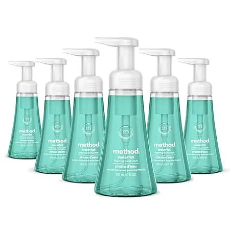 Select Accounts: 6-Pk 10-Oz Method Foaming Hand Wash (Waterfall)