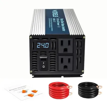 WZRELB 500W Pure Sine Wave Inverter (48V DC to 110V / 120V)