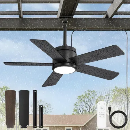 Fanbulous 42" Outdoor Ceiling Fan with Light and Remote