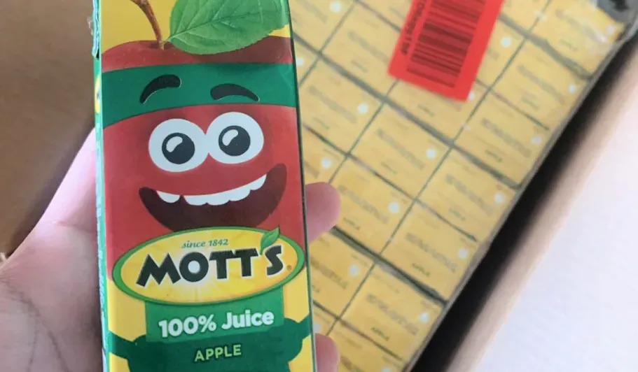 Mott’s 100% Apple Juice 6.75oz 32-Pack