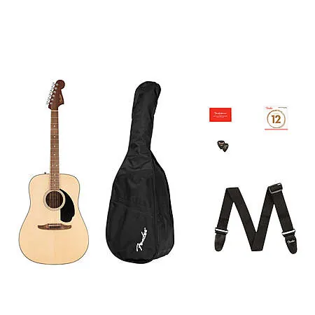 Fender California Standard Redondo Acoustic Guitar Pack (Natural)