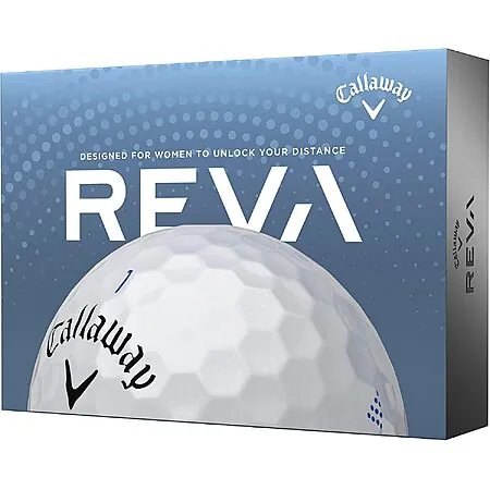 1-Dozen Callaway Golf Reva Golf Balls (Pearl)
