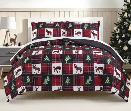 Select Macy's 3-Piece Christmas Comforter Sets from