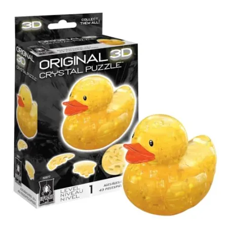 BePuzzled Duck Original 3D Crystal Puzzle