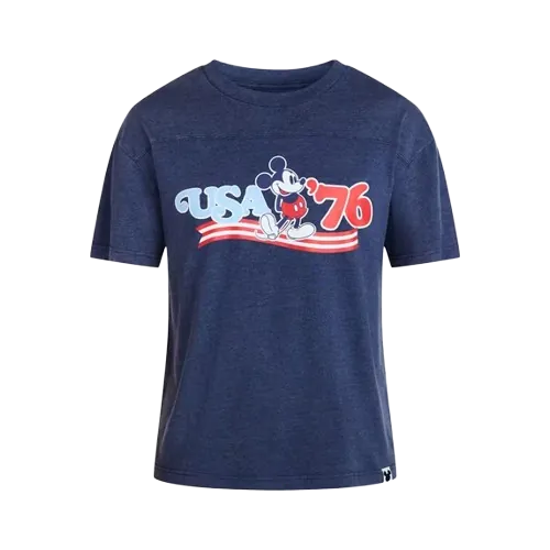 Disney Men's Mickey Mouse America 250 Spirit of 76 Tee