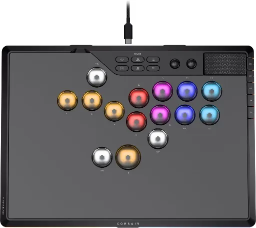 Corsair NOVABLADE PRO Wireless Hall Effect Leverless Controller 15-Main Key Layout 1000Hz Polling