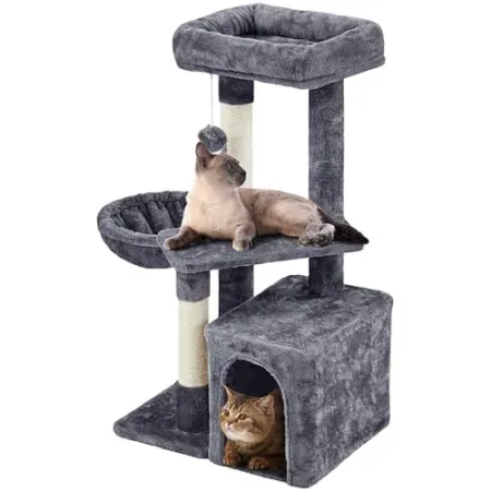 Yaheetech 34" Cat Tree Tower Condo