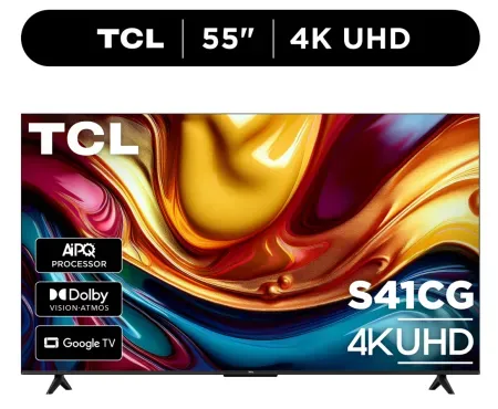 TCL S41CG 55" 4K UHD HDR LED Smart Google TV