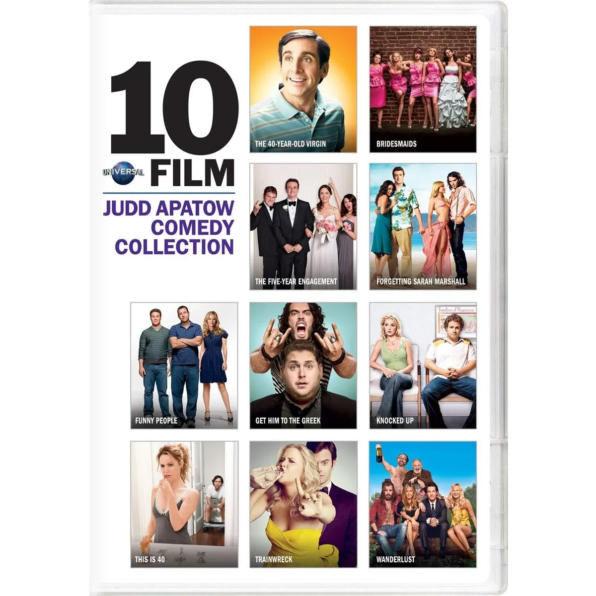 Universal Judd Apatow 10-Film Comedy Collection DVD