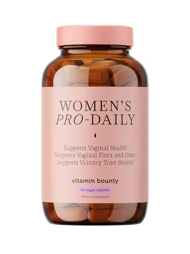 Vitamin Bounty Women's Pro-Daily Vaginal Probiotics 60-Capsule Bottle