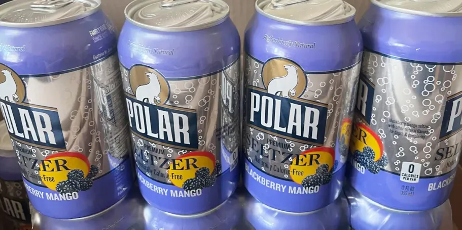 Polar Seltzer Water Blackberry Mango 18-Count