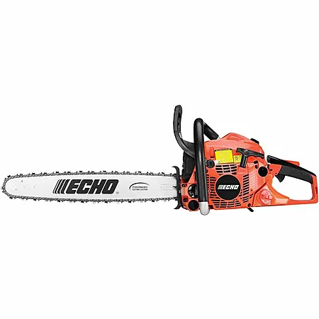 Echo 50.2cc Professional-Grade 2-Stroke Engine Chain Saw