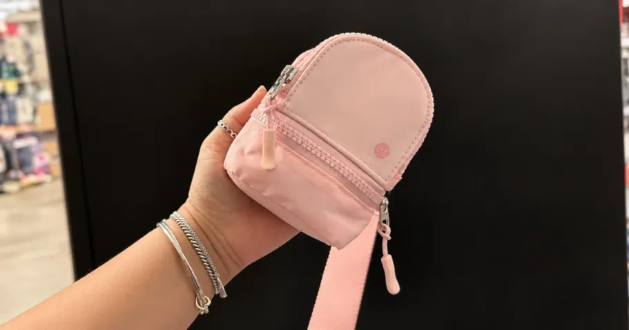 Mini Backpack Keychain Wristlet