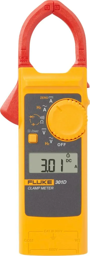Fluke 301D/ESP 600A AC/DC Clamp Meter