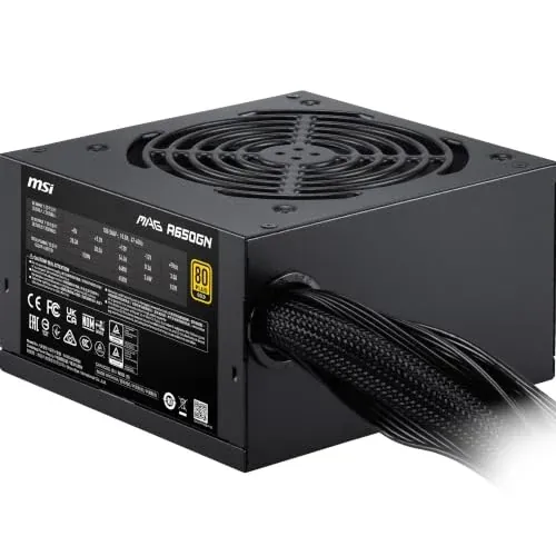 MSI MAG A650GN II Gaming Power Supply 650W