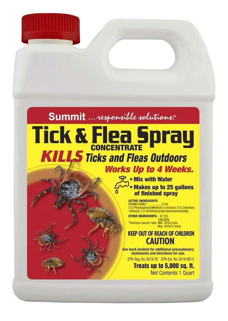 Summit Tick & Flea Spray Concentrate 1-Gallon