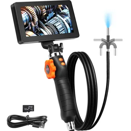 VEVOR Two-Way 180° Articulating Borescope Inspection Camera